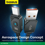 Кабель Baseus Unbreakable 1m Cluster Black (P10355801111-00)