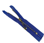 Застежка-молния декоративная металл №5 16см