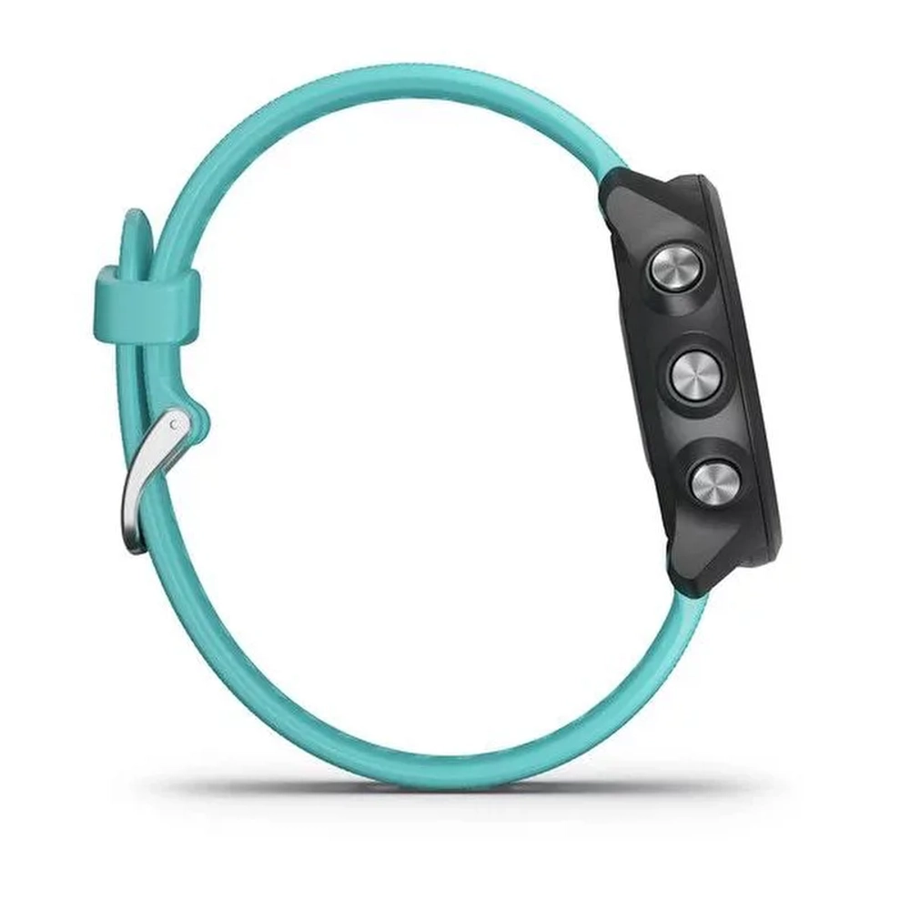 Часы для бега Garmin Forerunner 245 Music, бирюзовый, 010-02120-32