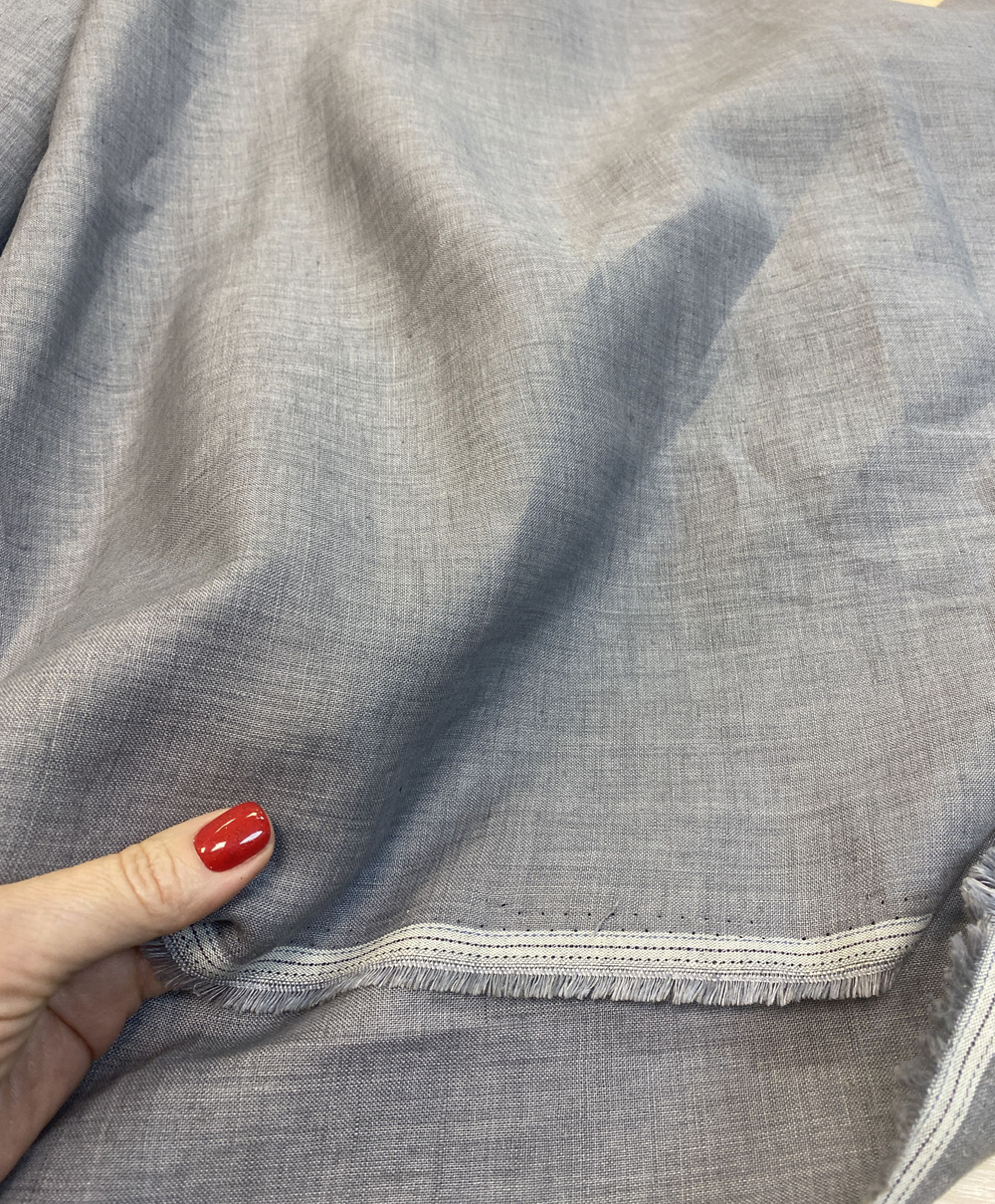 Ткань(Италия)100% лен ш-150см 1 м