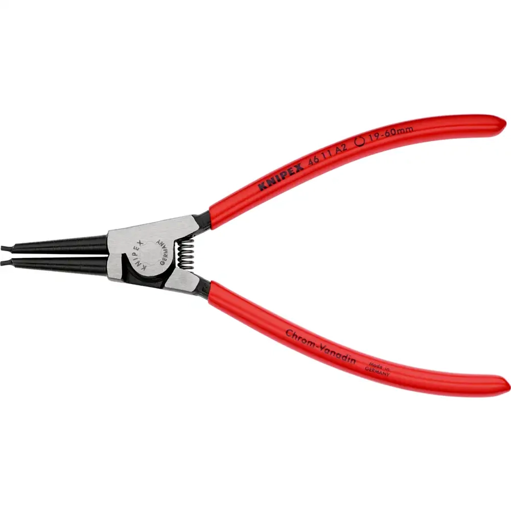 Щипцы для стопорных колец черненые 180 мм Knipex 46 11 A2