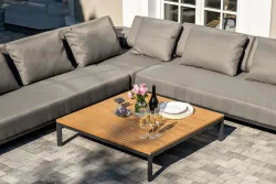 "Амальфи" трансформирующаяся лаунж-зона из алюминия, цвет графит