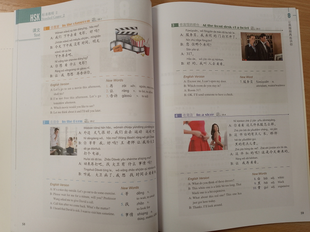 HSK Standard Course 2 - Student"s book (Chinese and English Edition)