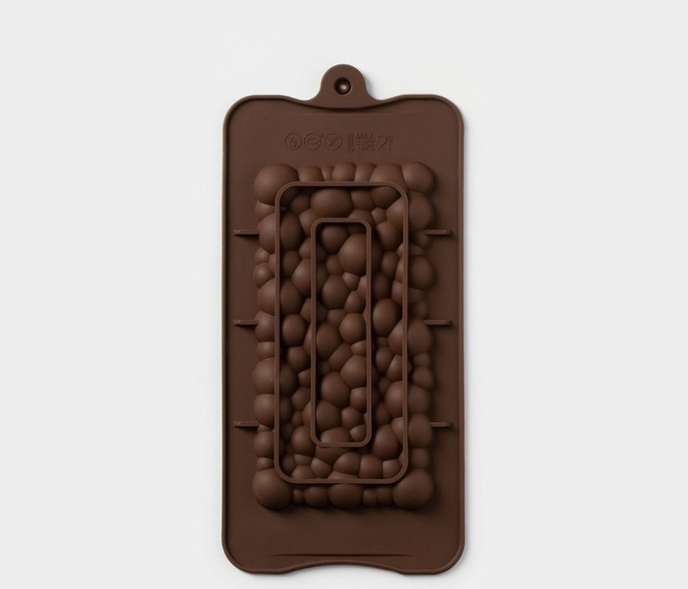 Силиконовая форма для шоколада 21*10*1см