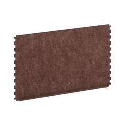 AcustiX Фронтальная панель для стола шириной 1400мм VE.PF2-606 Молочный Шоколад H=600