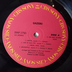 Винтажная виниловая пластинка LP Gazebo (Japan 1984) (Obi) Wrap The Rock