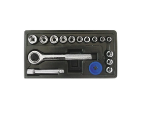 Набор торцевых головок 17 предметов КУРС 65015