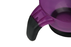 Чаша Melon Pro B-99-1 для красителя фиолетовая 450мл прорезиненное дно
