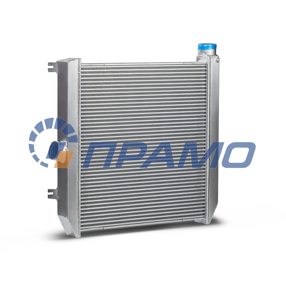 ЛР906-1172010 (ПРАМО) Радиатор интеркулера для а/м МАЗ 103/107 с двиг. OM906
