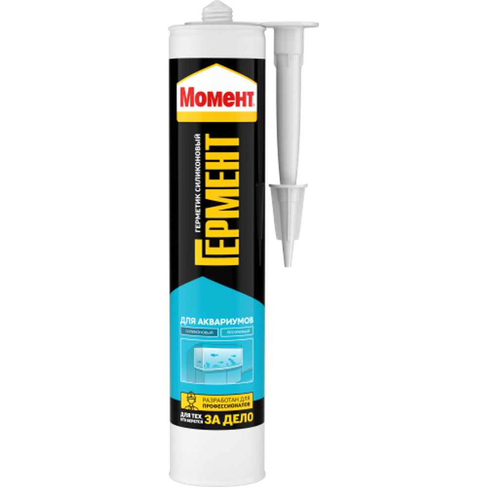 Герметик Момент 1997824 Гермент силиконовый для аквариумов прозрачный 280 мл. | Момент