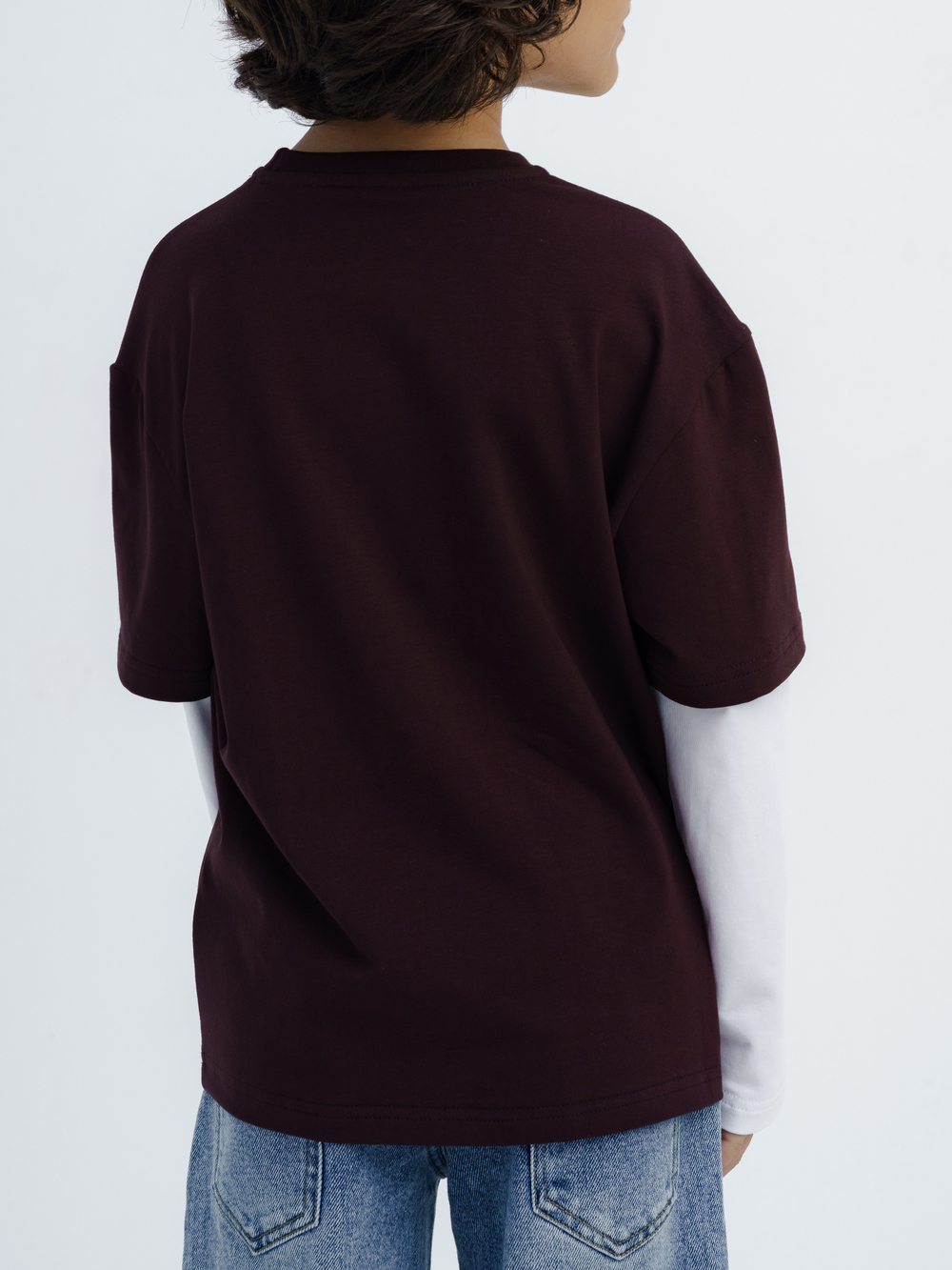 Лонгслив с двойным рукавом