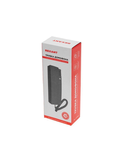 Трубка домофона с индикатором и регулировкой звука RX-320 черн. Rexant 45-0320