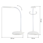 Светильник настольный LED, 8 Вт, белый, Эра, NLED-477-8W-W, 20х120, Б0041082