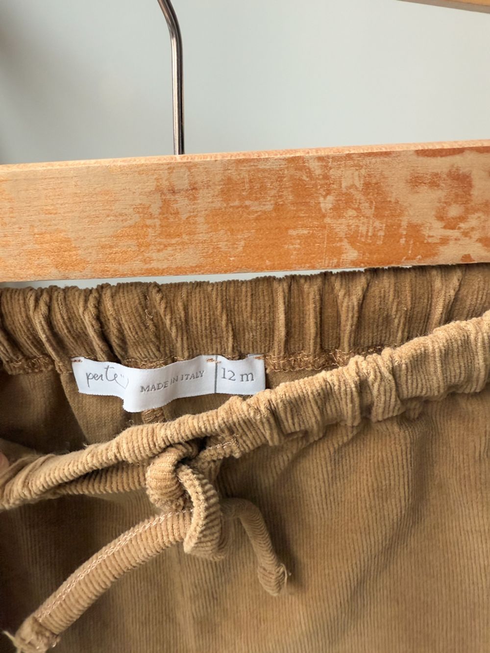 Вельветовые брюки Per Te, 80