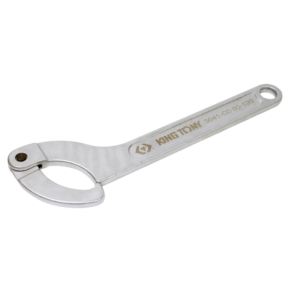 KING TONY (3641-C0) Ключ радиусный шарнирный 80-120 мм, для цилиндрического крепежа