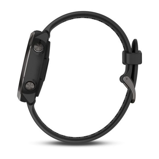 Спортивные смарт часы Garmin Forerunner 645 Music серые с черным ремешком 010-01863-32