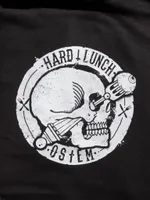 Футболка Hardlunch x Ostem оверсайз черная