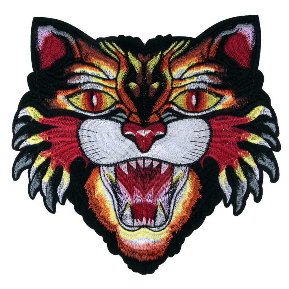 Нашивка Кошка ( 200 х 210 мм )