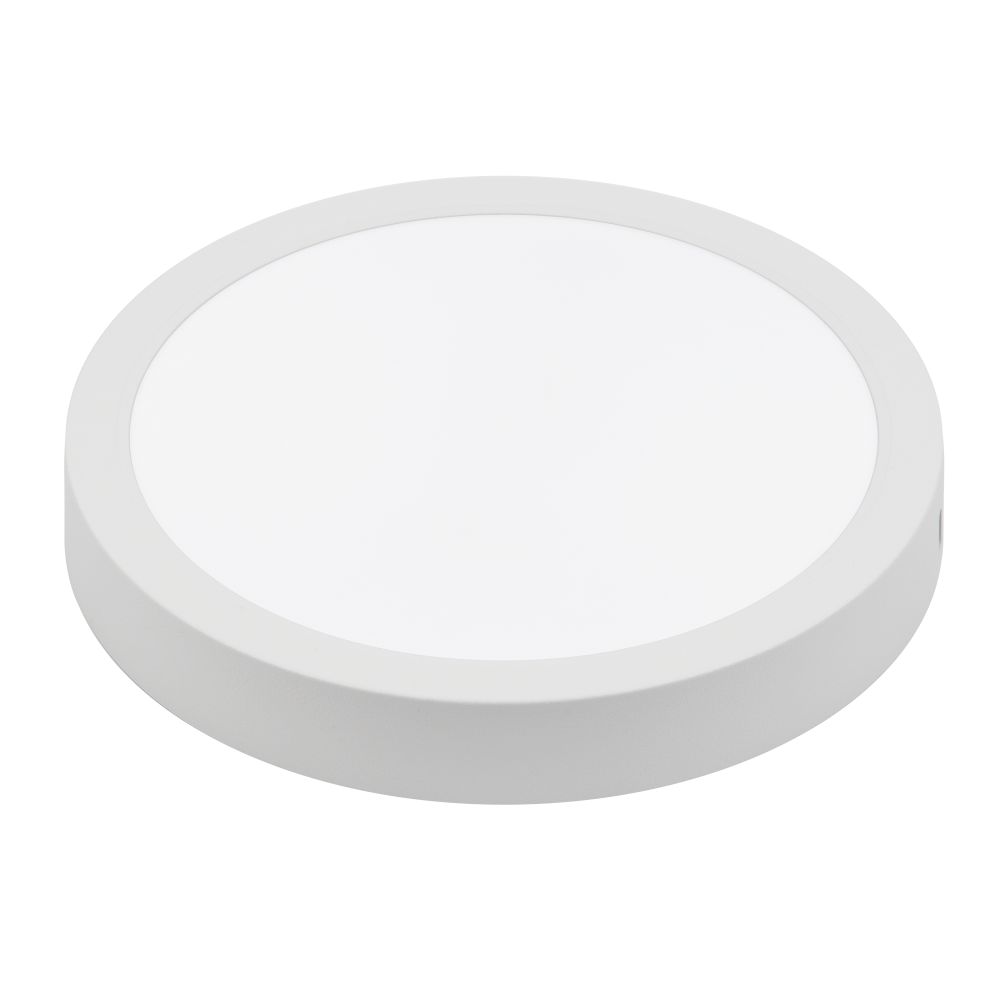 ULM-Q241 18W-4000K WHITE Светильник светодиодный накладной круглый. Белый свет 4000К. Корпус белый. ТМ Volpe