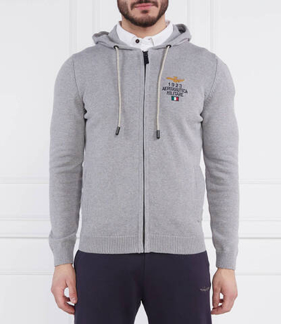 Худи Aeronautica Militare - серый(MA1422L493)