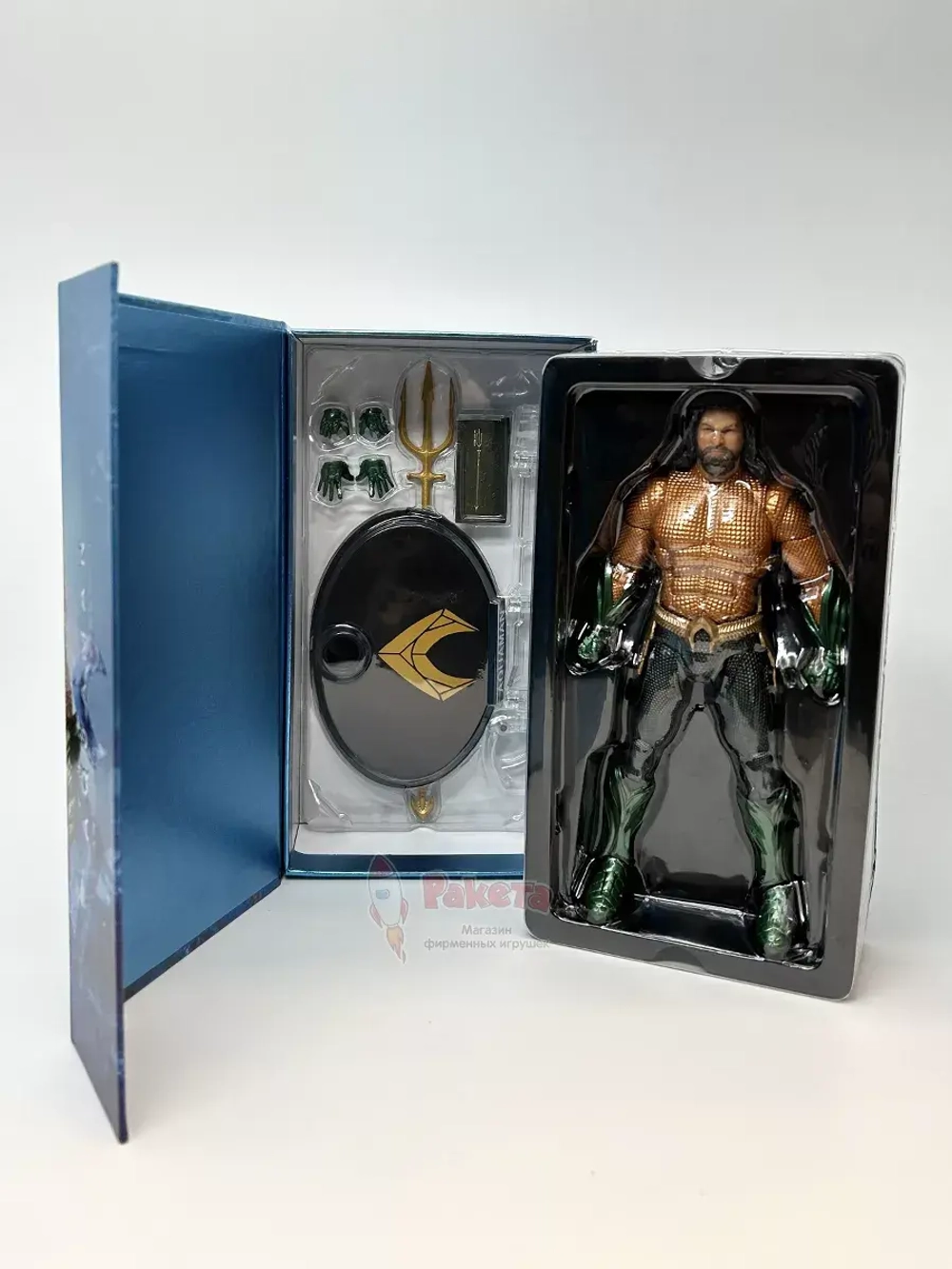 Фигурка игрушка Аквамен Супергерои DC FondJoy DC1007