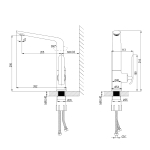 Смеситель Lemark Melange LM4905CW для кухни