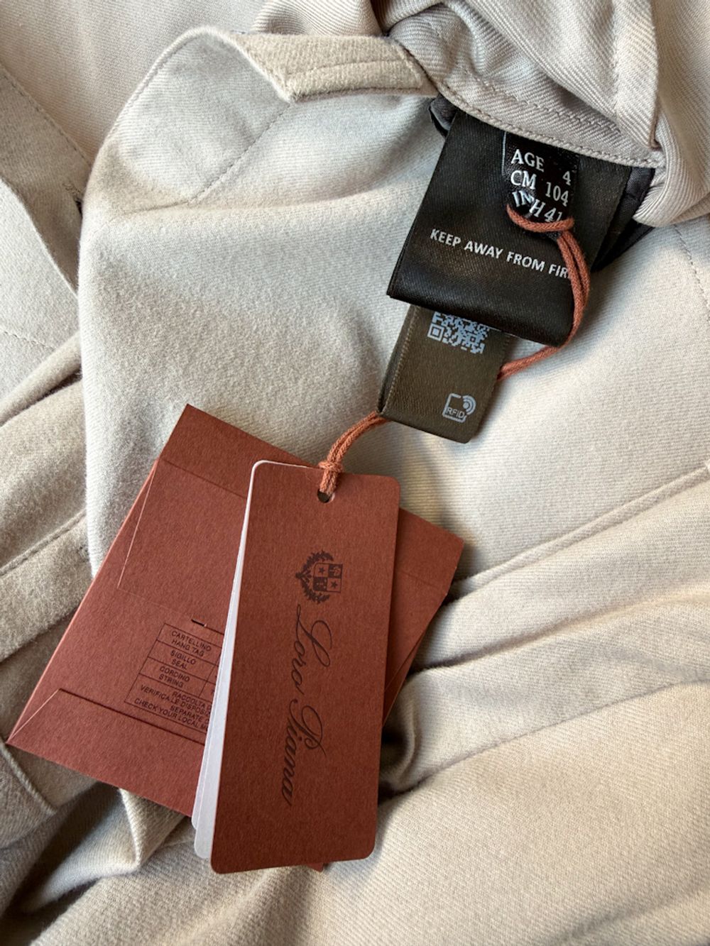 Новая хлопковая рубашка Loro Piana , 104