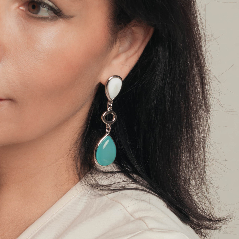 Серьги Possebon Madre, Azul A0585.1.20