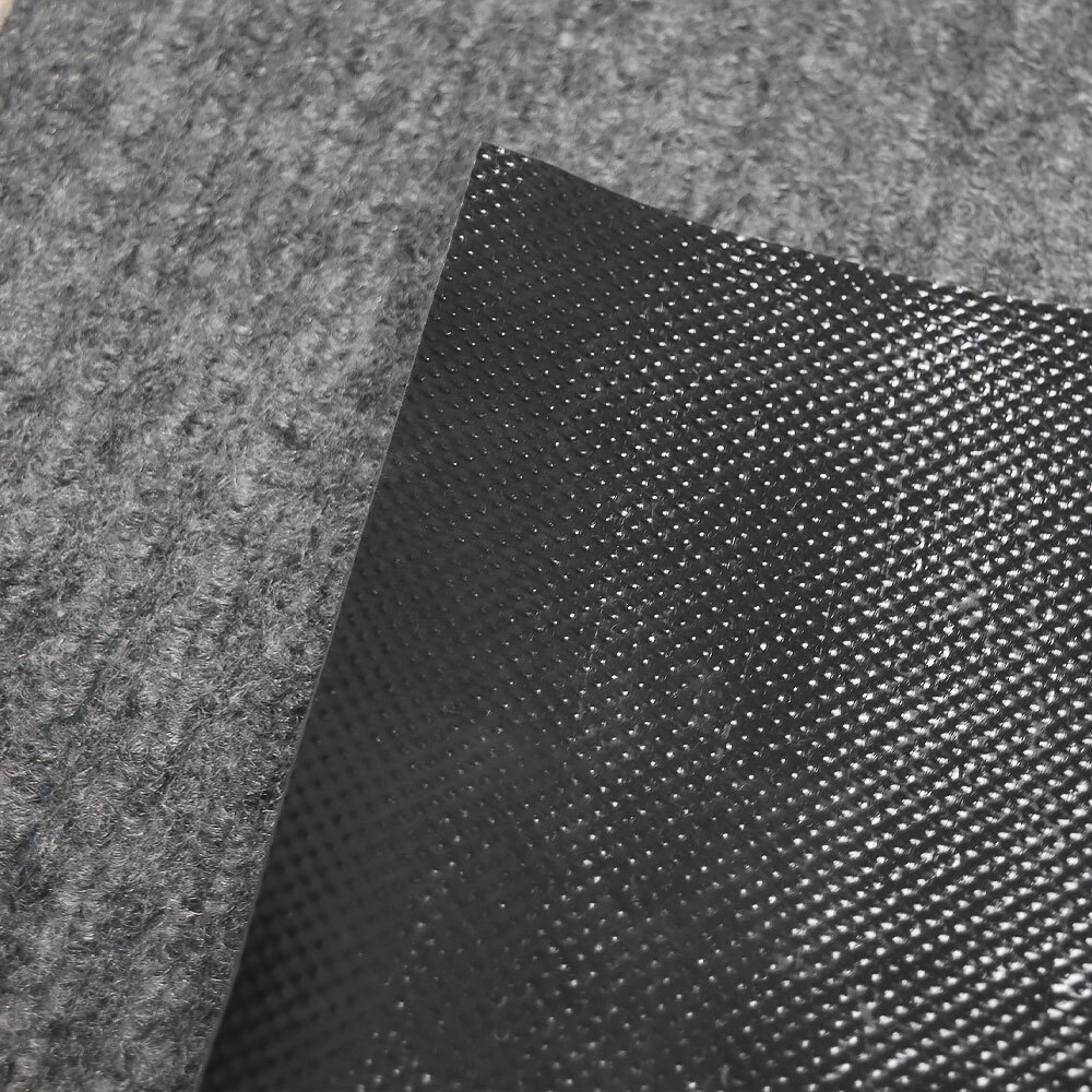 Коврик 80*120см влаговпитывающий ребристый, серый