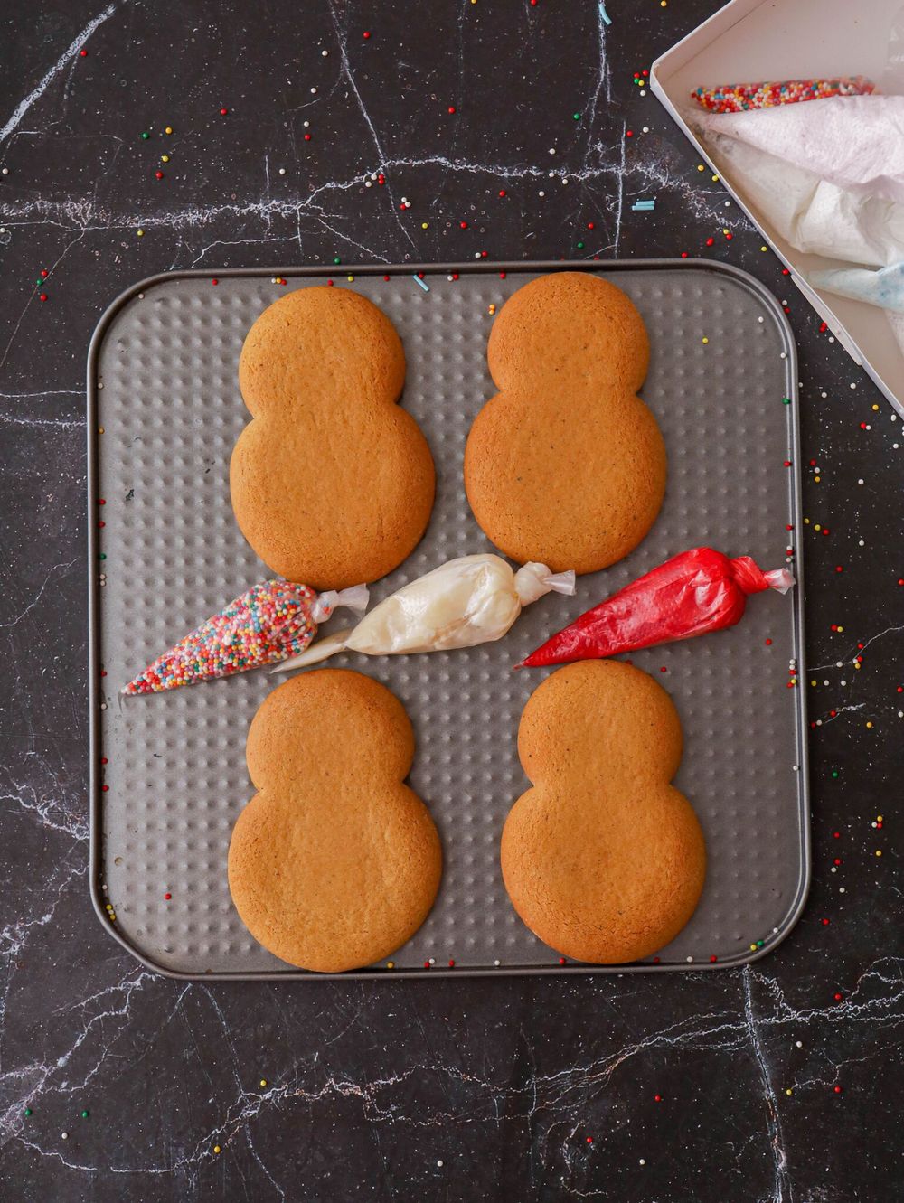 Имбирные пряники "Человечки" - 4 шт.