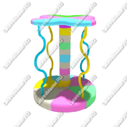 Электрическая карусель детская 4KIDS «Сказочное воображение»