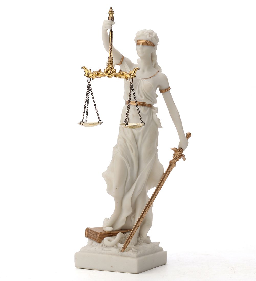 Veronese WS-556/ 4 Статуэтка «Фемида - богиня правосудия»