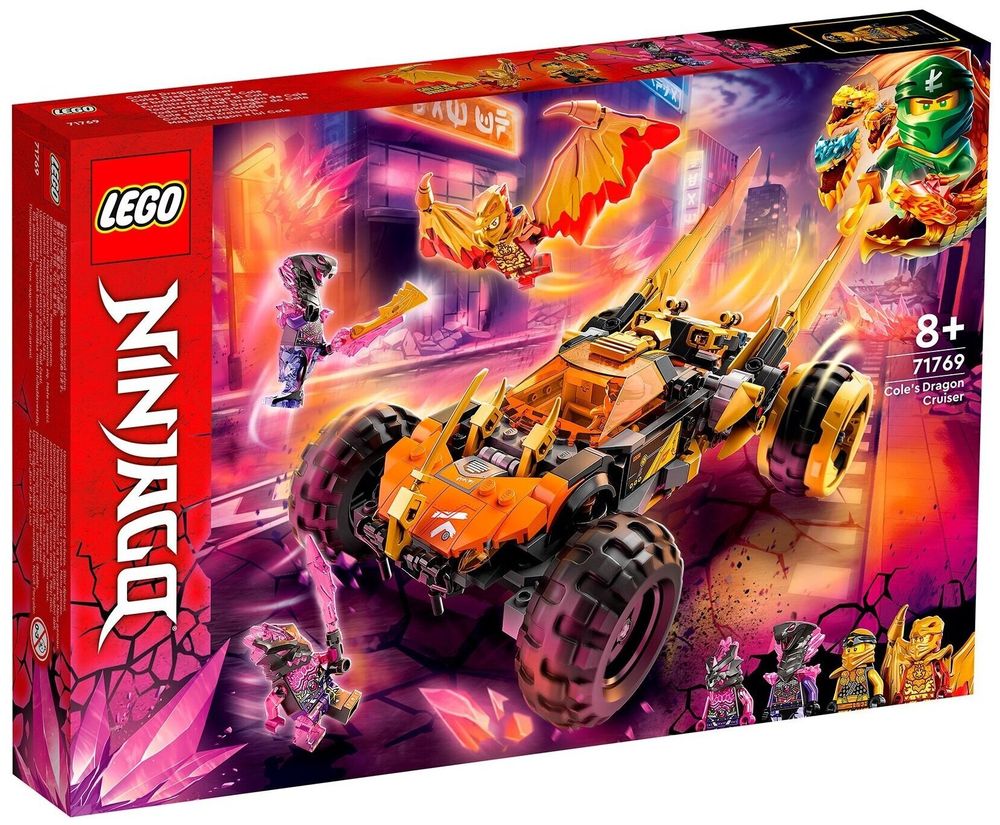 Конструктор LEGO NINJAGO 71769 Драконий вездеход Коула