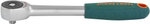 R6603 Рукоятка трещоточная ротационная со сквозным приводом 3/8"DR, 60 зубцов, 240 мм