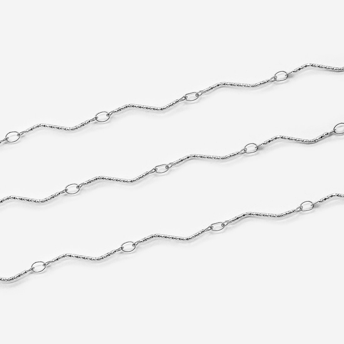 Цепь "Для навесных элементов" с рифлением 20*1мм, 4*2,7мм, сталь
