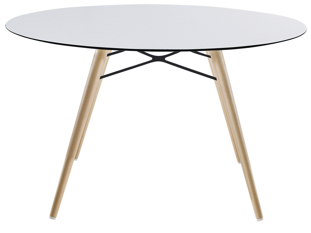 Стол ламинированный Papatya Wox, натуральный