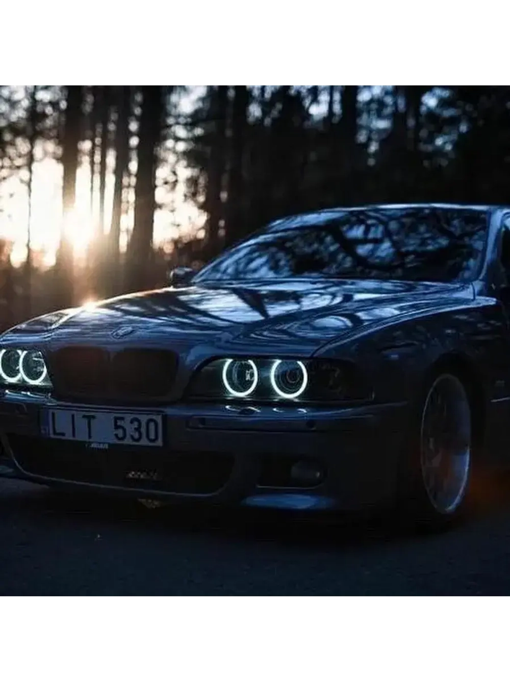 Ангельские глазки BMW E 39 , e 36 , e 46 , e 38 (Белые)