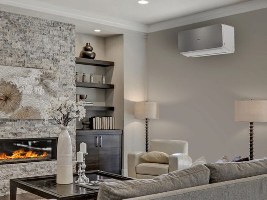 Настенная сплит-система AUX ASW-H18B4/FJ-SR1 + AS-H18B4/FJ-R1, серебристый