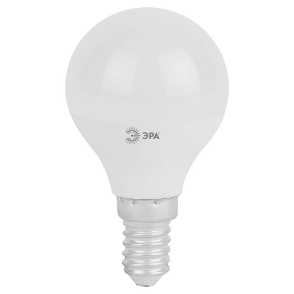 Лампа светодиодная ЭРА STD LED P45-11W-827-E14 11Вт шар теплый белый свет Е14 | Лампы cветодиодные Шар (G/P)