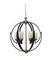Подвесная люстра Lumina Deco Bergen LDP 1232-6 BK+MD