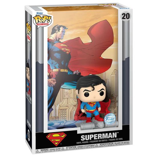Фигурка Funko POP! Comic Covers DC Superman 85th Superman (Exc) (20) 84431 / Фигурка Фанко ПОП! по мотивам вселенной "DC", Супермен