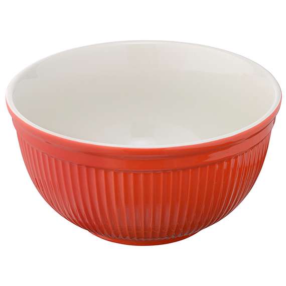 Миска soft ripples, 3,9 л, красная