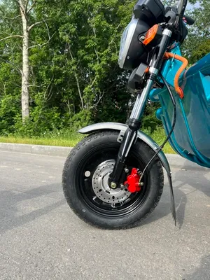 Грузовой электрический трицикл IKINGI CARGO C06 1500W (60V/45Ah) - Бирюзовый фото №19