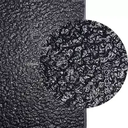 Набойка листовая Vibram 7106 Crepe (мягкий) 6мм (46х31см), чёрный [AA]