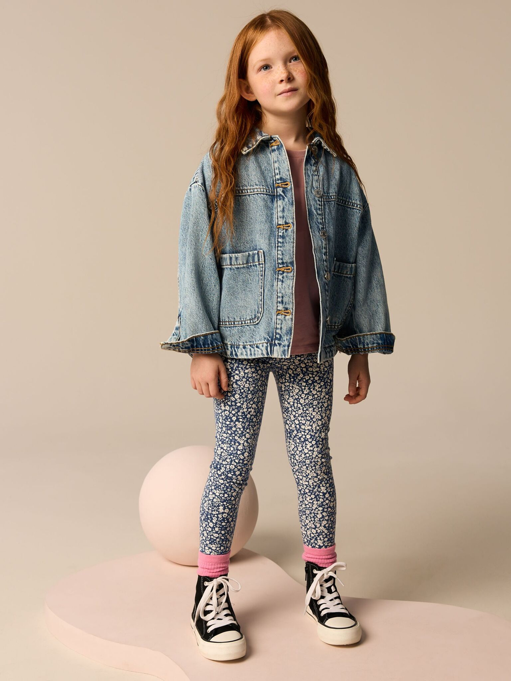 Легинсы для девочки Next E61-319, Синий