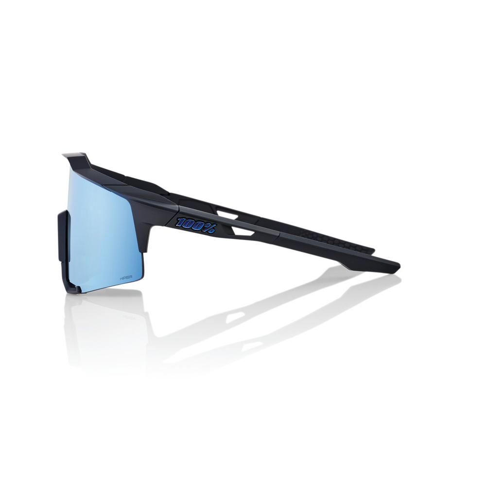 Спортивные очки с диоптриями 100% Speedcraft / Matte Black / HiPER Blue Multilayer Mirror Lens