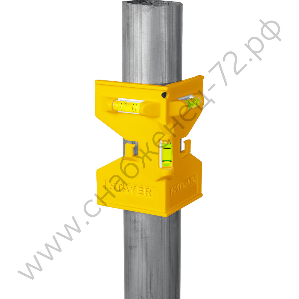 STAYER POST LEVEL, магнитный уровень-угольник (3456)