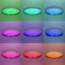 Citilux ENZO CL753510G LED RGB Светильник с пультом Белый + Золото