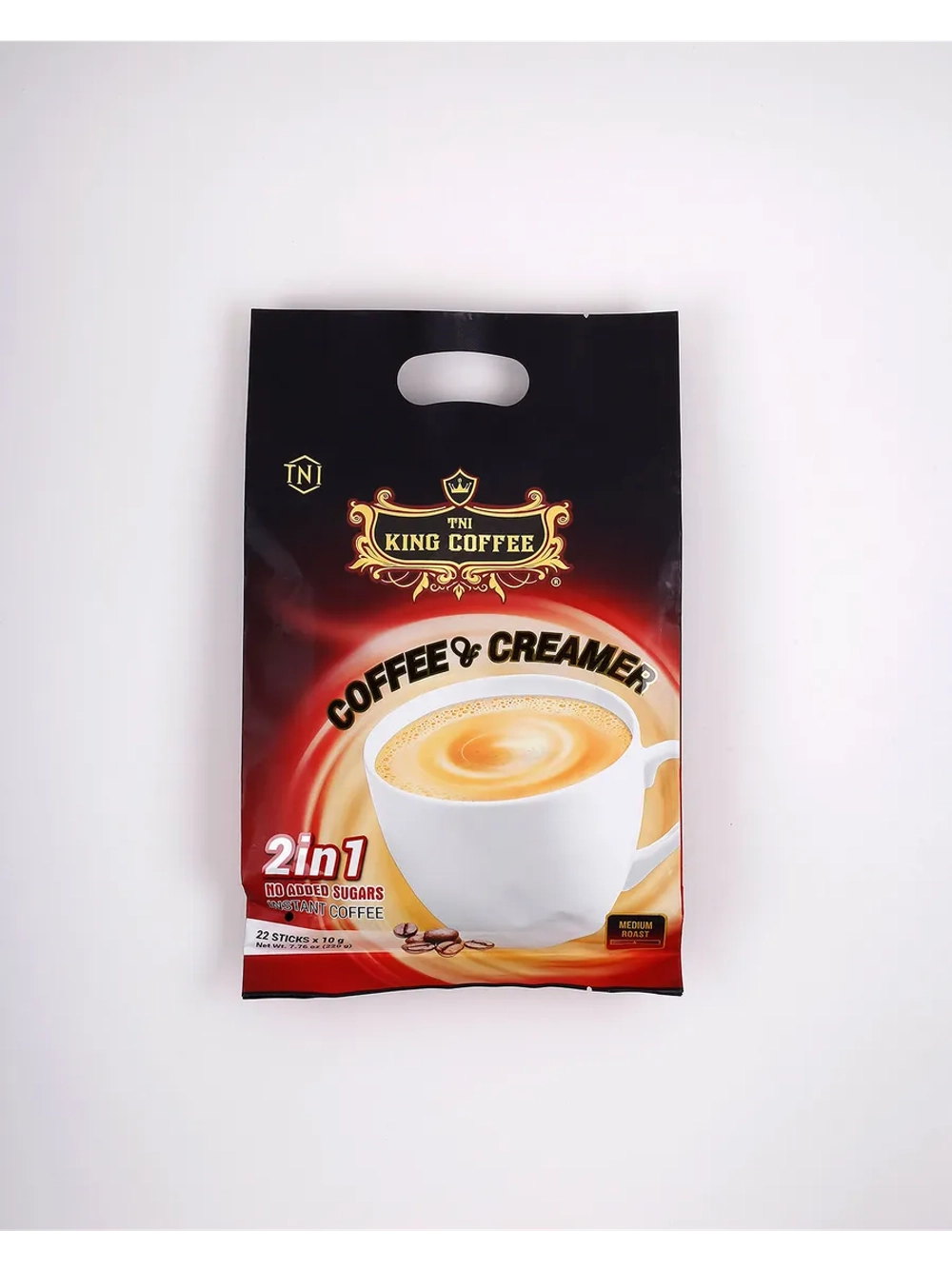 Кофе растворимый 2 в 1 King Cоffee and Creamer, 3 уп. по 22 пак