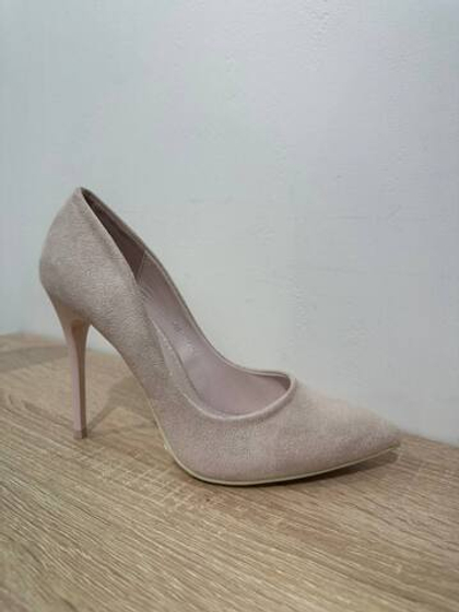 Туфли из эко замши